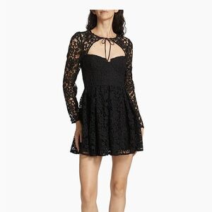 Self-portrait Black Lace Dress
